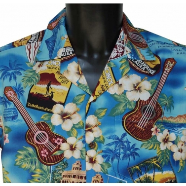 Tout Hawai sur une chemise