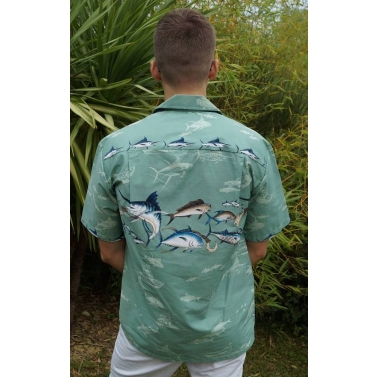 chemise hawaienne en direct des Iles d'Hawa