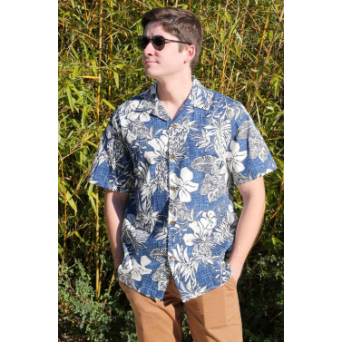 Vritable chemise hawaenne made in Hawa