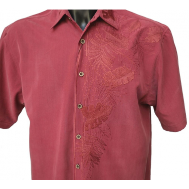 Chemise brode griffe Bamboo Cay
