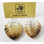 Boucles d'oreilles nacre de Tahiti Ape N8