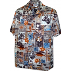 Chemise Hawaenne KALAKAWA