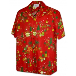 Chemise Hawaienne FIRE CRACKER