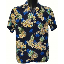 Chemise hawaienne GOLDEN PINEAPPLE