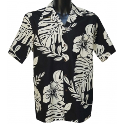 Chemise Hawaienne KING SIZE HIBISCUS