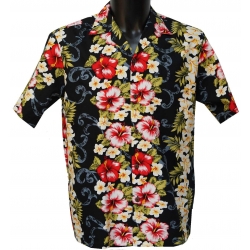 Chemise hawaienne PLUMERIA PANEL