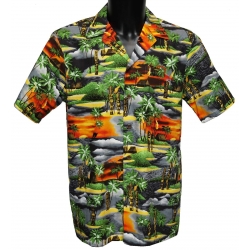 Chemise hawaienne TIKI ISLAND