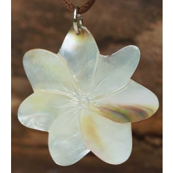 Pendentif Tiar nacre 7P N 13