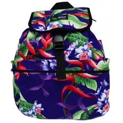 Sac  dos Hanging Heliconia Violet