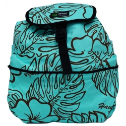 Sac  dos  Monstera lover turquoise