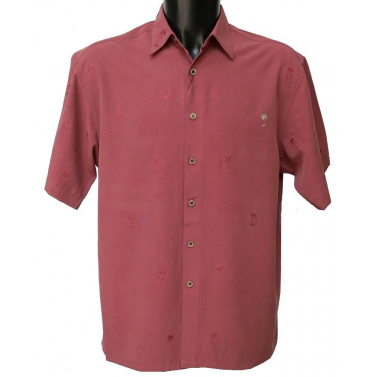 Chemise brode griffe Bamboo Cay