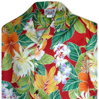 chemise a fleur