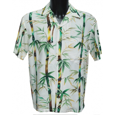 Chemise hawaienne en viscose