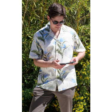 chemise hawaienne florale 