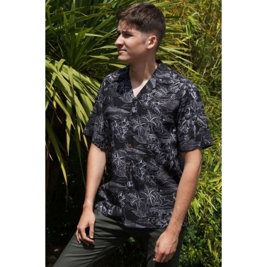 Chemise hawaienne signe Two Palms Hawa 