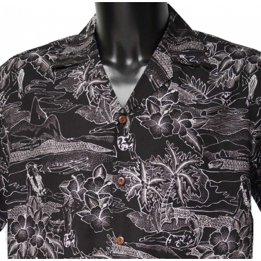 Chemise hawaienne made in Hawa