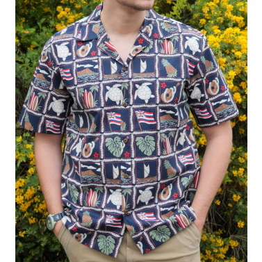 Chemise Hawaienne FLAG