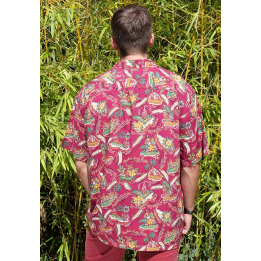 Chemise hawaienne iles d'Hawaii