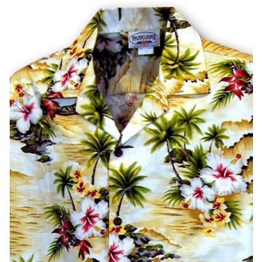 Chemise a fleurs