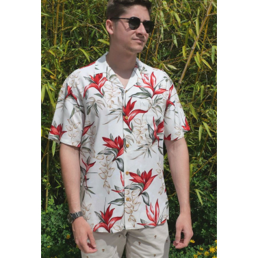 chemise Paradise Found fleurs