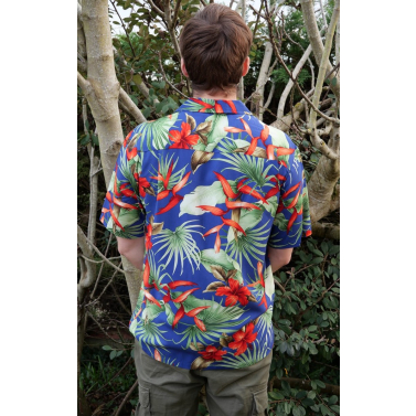 Chemise hawaienne soie