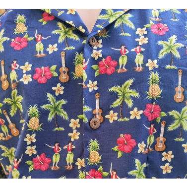 Chemise hawaienne signe Two Palms from Hawa 