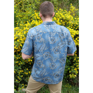 Authentique Chemise Hawaienne  fleur