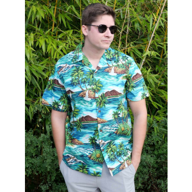 Véritable hawaian shirt par RJC Hawaï 