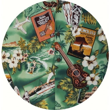 dtail motif hawaien 