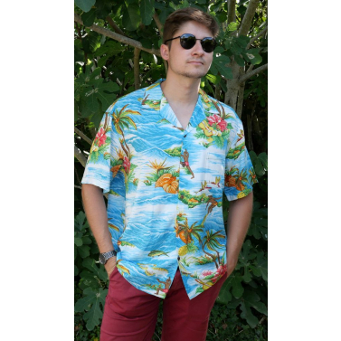 Chemise hawaienne ocean