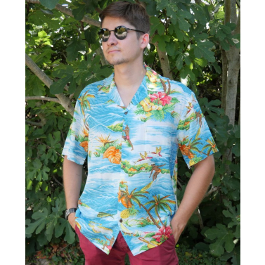 Chemise hawaienne vintage