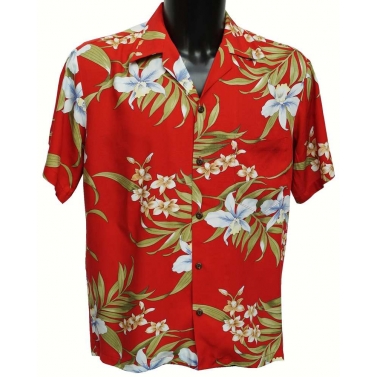 Chemise hawaienne en viscose