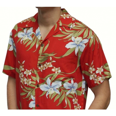 Chemise a fleurs