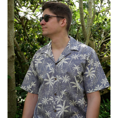 Chemise classique hawaenne signe RJC Hawai