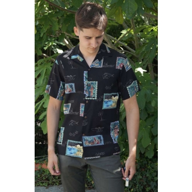 Chemise hawaienne Postcard