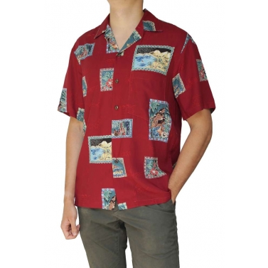 authentique Chemise hawaienne