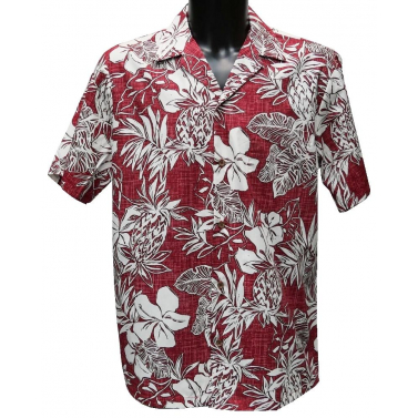 Vritable Aloha Shirt signe RJC Hawai