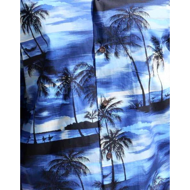 La qualit de l'authentique chemise Aloha 