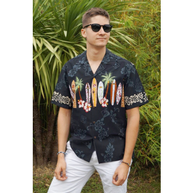 chemise hawaienne surfs 