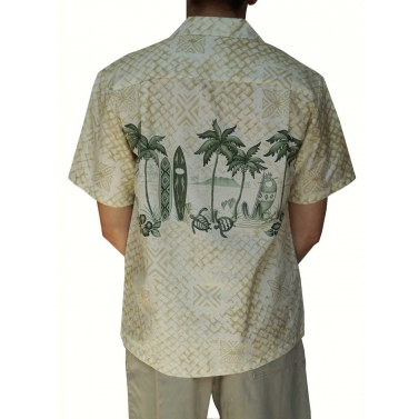 chemise en coton made in Hawaï