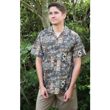 Vritable Aloha Shirt signe RJC Hawai