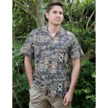 Superbe Aloha Shirt signe RJC Hawai