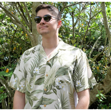 authentique chemise aloha par Paradise Found