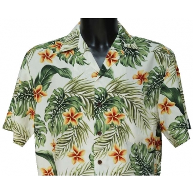 Chemise hawaienne en viscose, une coupe originale
