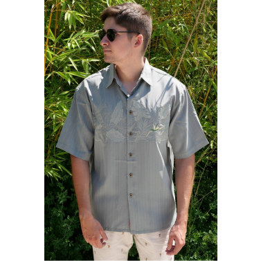 Chemise brode par Bamboo Cay