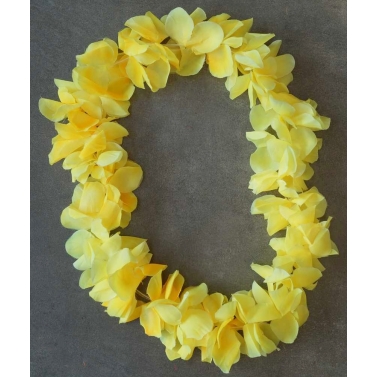 lot de 5 colliers de fleurs tahitiens