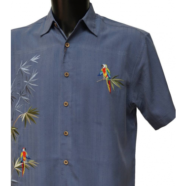 Chemise perroquets