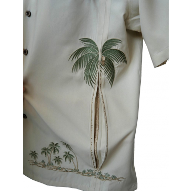 Chemise brode griffe Bamboo Cay