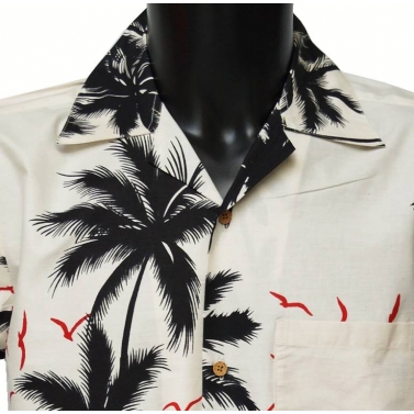 chemise tahitienne en coton