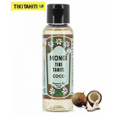 monoi tiki parfum coco par Tki Tahiti 